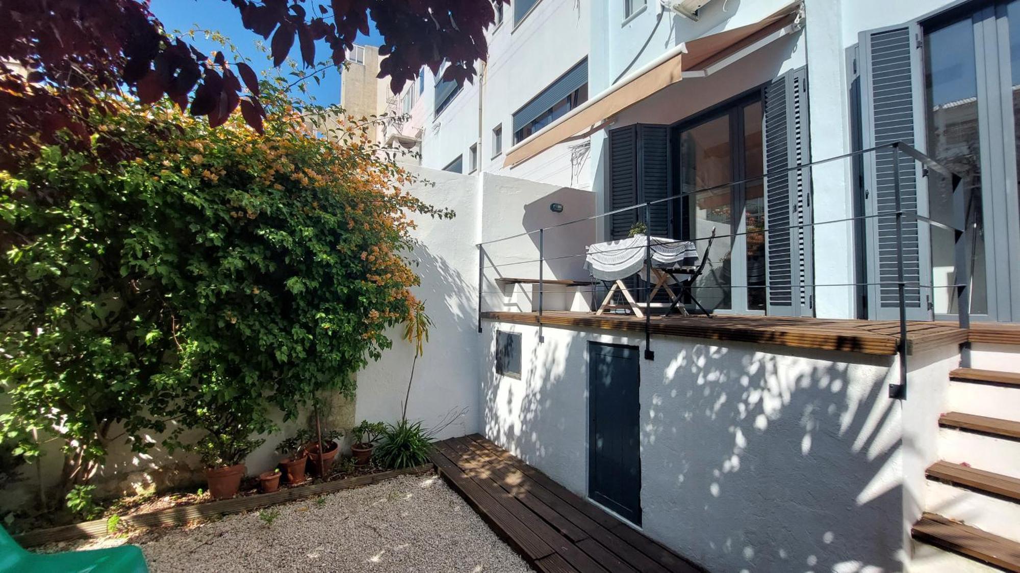 Apartment With Private Garden - Central Location ลิสบอน ห้อง รูปภาพ